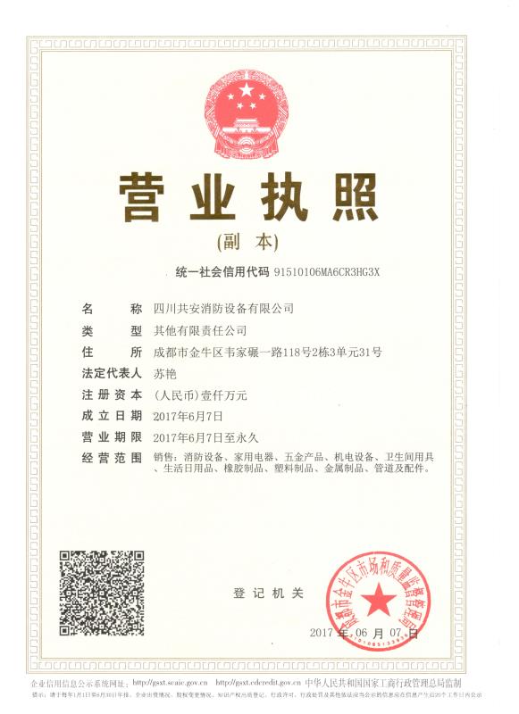 資質證書3