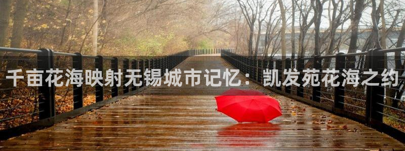 bbin视讯.ccmpc登录：千亩花海映射无锡城市记忆：凯发苑花海之约