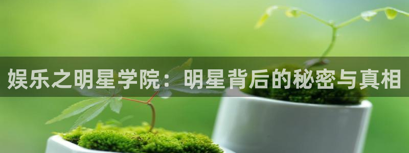 bbin视讯怎么下载：娱乐之明星学院：明星背后的秘密与真相